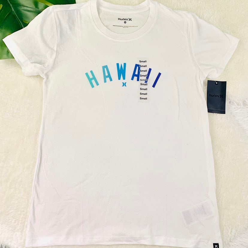 Hurley W Rise & Shine Brnout Rnger Tee Tee-shirts Hurley W Rise & Shine Brnout Rnger Tee Tee-shirts